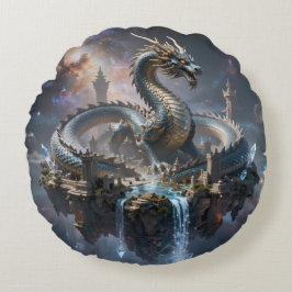 Cojín Redondo Dragon World – The Realm of Fire and Magic´2