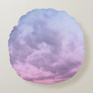 Cojín Redondo Dreamy Clouds 16 - Caribbean Sunset