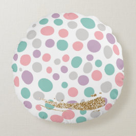 Cojín Redondo 'DreamyPastels'