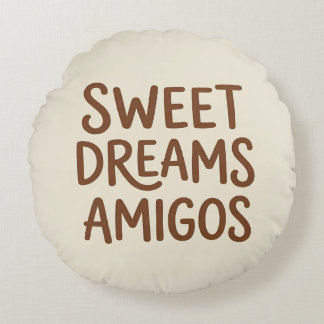 Cojín Redondo Dulces Sueños Amigos
