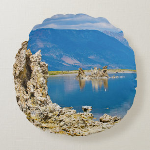 Cojín Redondo EE. UU., California, Reserva de Tufa del sur del l