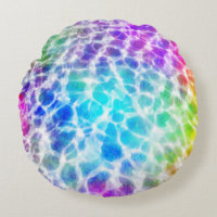 Efecto ondulado del arco iris del Hippie de Tiedye