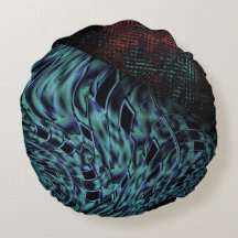 Efecto torcido en azul opático, marrón oscuro