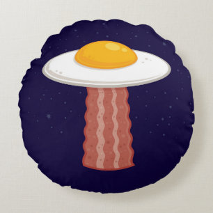 Cojín Redondo Eggstraterrestrial