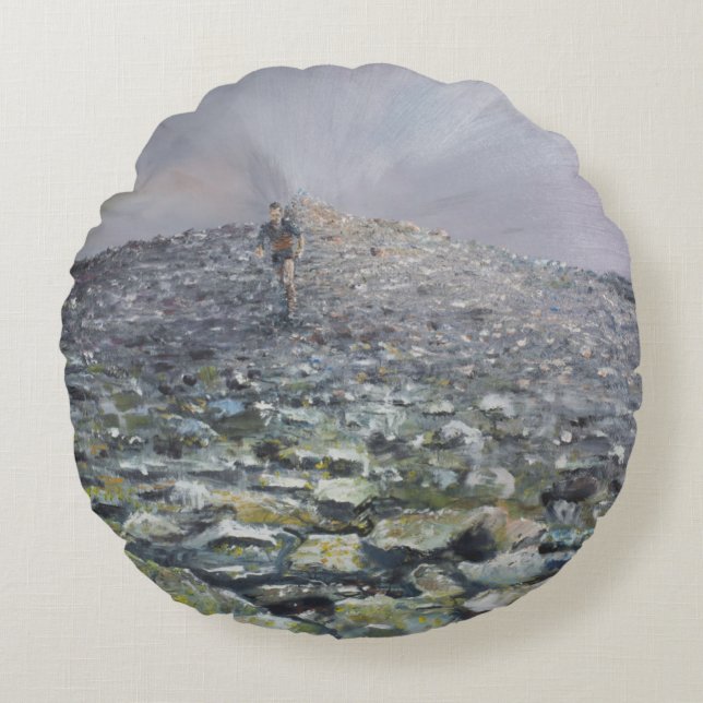 Cojín Redondo El 42.o pico (Anverso)