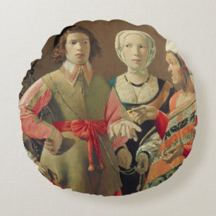 Cojín Redondo El adivino, c.1630 (aceite en lona) (véase 19