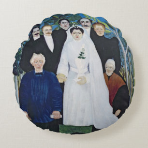 Cojín Redondo El banquete de boda, c.1905