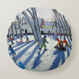 Cojín Redondo El Begijnhof Bruges 2005