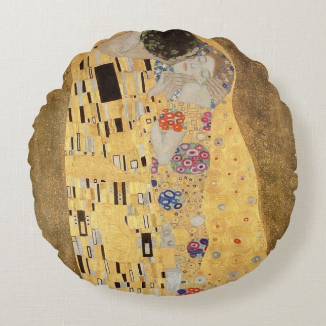 Cojín Redondo El beso, 1907-08 3 (Anverso)