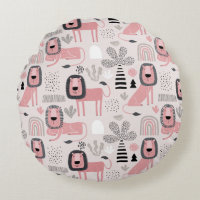 El boho de los leones negros rosados llueve a lo m