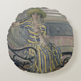 Cojín Redondo El cigarrillo