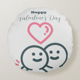 Cojín Redondo El día de San Valentín Roundhead