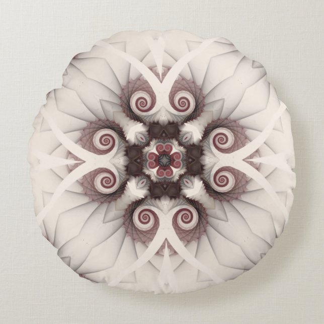 Cojín Redondo Él dijo, ella dijo (Anverso)