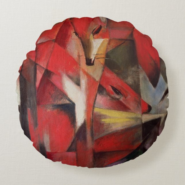 Cojín Redondo El Fox, 1913 2 (Anverso)