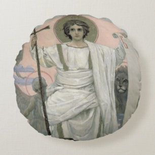 Cojín Redondo El hijo de dios - la palabra de dios, 1885-96