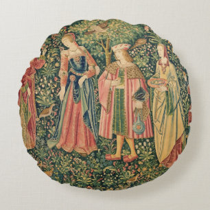 Cojín Redondo El La compite Seigneuriale: La "promenade"