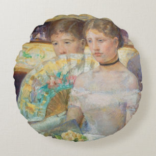 Cojín Redondo El Loge, 1882 (aceite en lona)