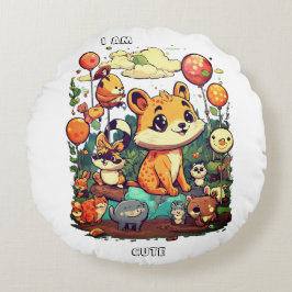 Cojín Redondo El nuevo diseño del personalizado de animales es l