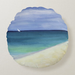 Cojín Redondo El Océano Índico II 1995