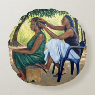 Cojín Redondo El peluquero 2001