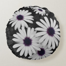 Cojín Redondo El sutil contraste de la naturaleza