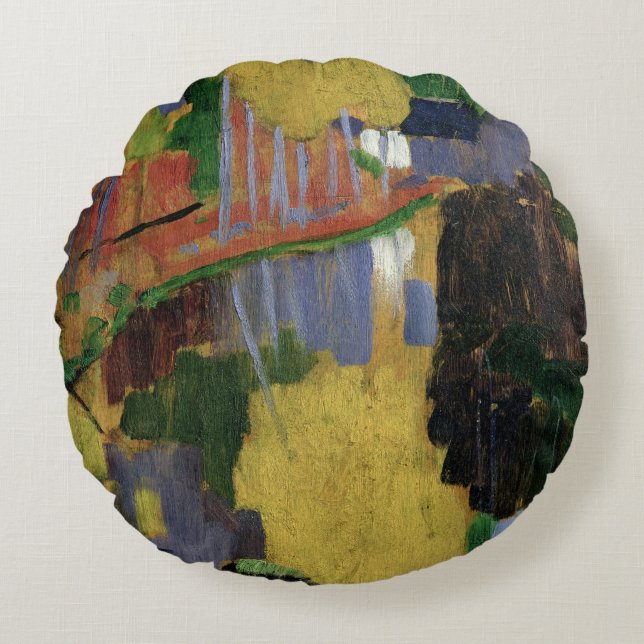 Cojín Redondo El talismán (Anverso)