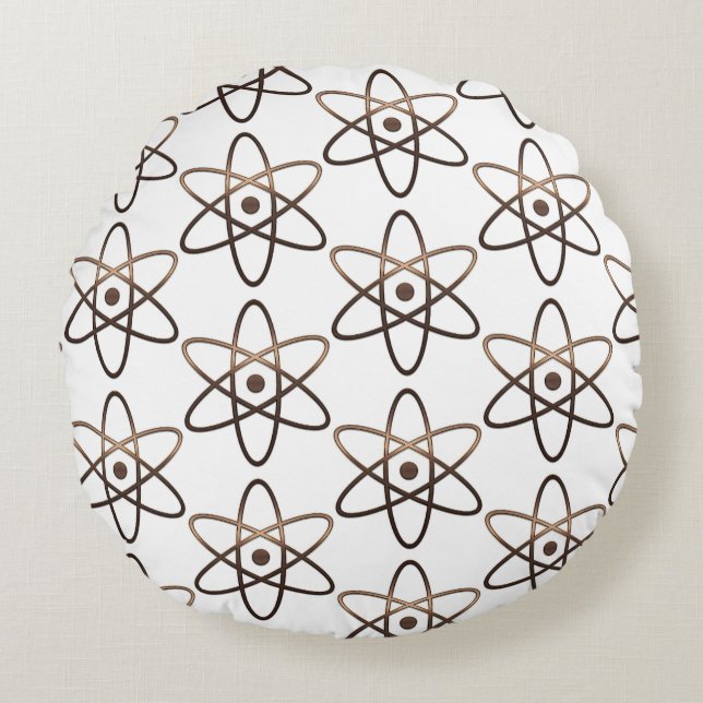 Cojín Redondo El universo en miniatura (Anverso)