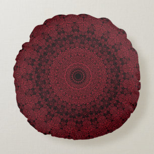 Cojín Redondo El vampiro Mandala