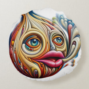 Cojín Redondo 🎨 el viaje emocional de una ONION.