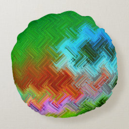 COJÍN REDONDO ELECTRONES VIBRANTES