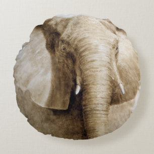 Cojín Redondo Elefante 2004