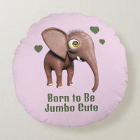 Elefante bebé lindo personalizado nacido para ser
