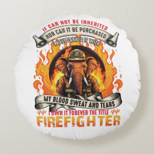 Cojín Redondo Elefante de Fireman