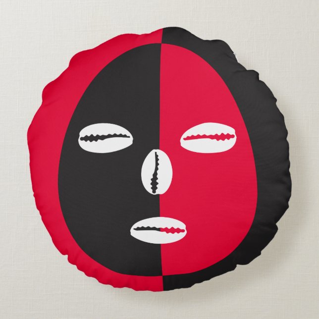 Cojín Redondo Eleggua 2 caras (Reverso)