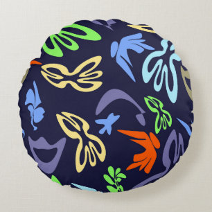 Cojín Redondo Elves, Butterflies and Masks 4