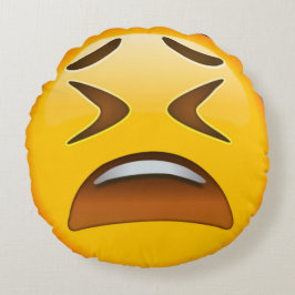 Cojín Redondo Emoji borracha