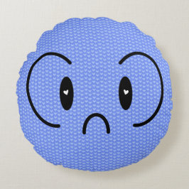Cojín Redondo Emotinos nosty kawaii