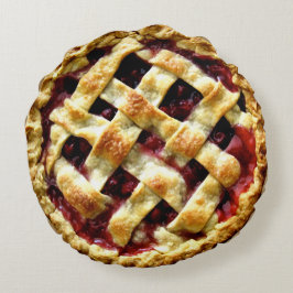 Cojín Redondo Empanada de la cereza