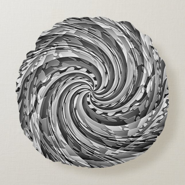 Cojín Redondo En el viento... (Anverso)