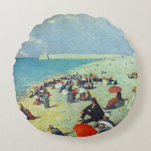Cojín Redondo En la playa