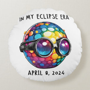 Cojín Redondo En Mi Era De Eclipse Solar 2024