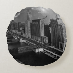 Cojín Redondo En noviembre de 1939: La ciudad de Chicago