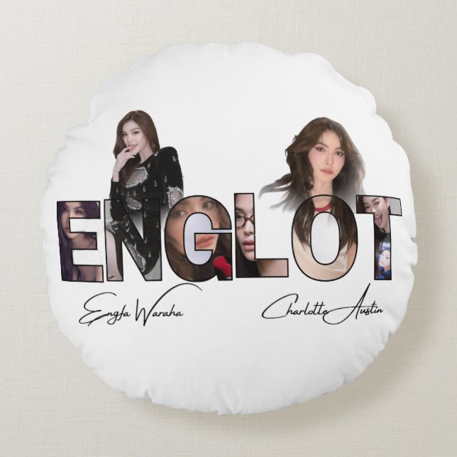 Cojín Redondo Englot - Engfa Waraha e Charlotte Austin (Anverso)