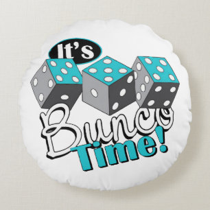 Cojín Redondo ¡Es hora de Bunco!