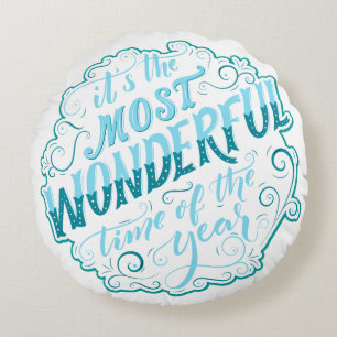 Cojín Redondo Es la época más maravillosa del año