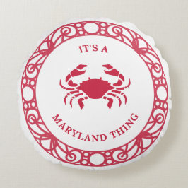 COJÍN REDONDO ES UNA COSA DE MARYLAND (CRABS)