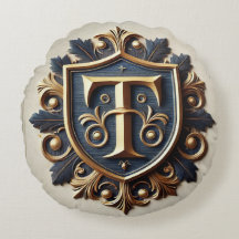 Escudo heráldico elegante y ornamentado