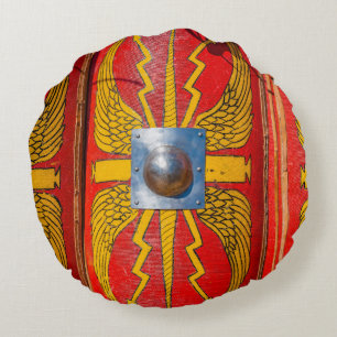 Cojín Redondo Escudo militar romano - Esctum