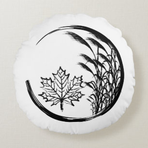 Cojín Redondo Escudo otoño/otoño