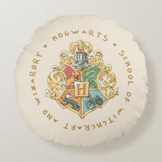 Cojín Redondo Escuela de Brujería y Asistencias HOGWARTS™